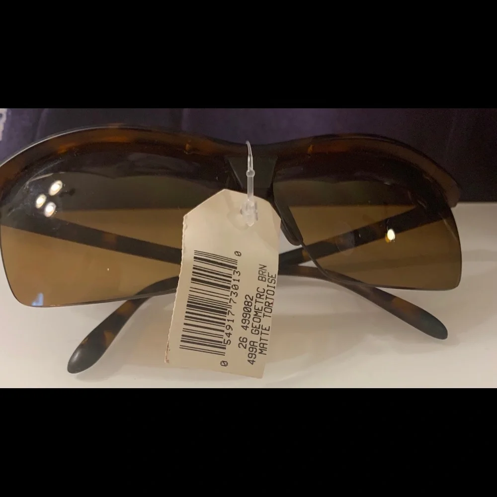 Bolle geometric‎ brown tortoise sunglasses